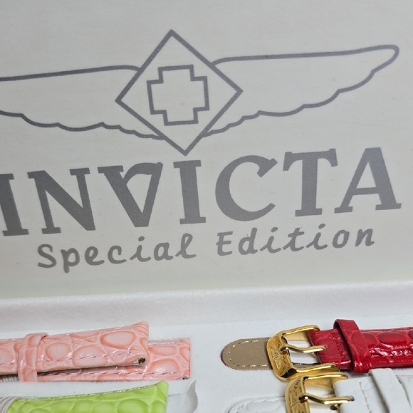 Invicta Special Edition Watch with Colorful Strap Set - Picture 3 of 4